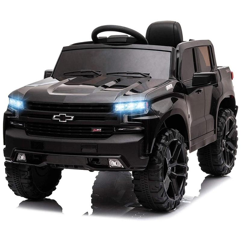 12v Kids Car, Kids Electric Car, Kids' Electric Vehicles, Kids Cars to Drive, LED Lights, Horn, Radio, USB AUX MP3, Ride on Toys, Electric Car for Kids, Black