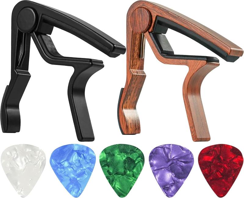 Guitar Capo for Acoustic and Electric Guitar Accessories 2 Pack