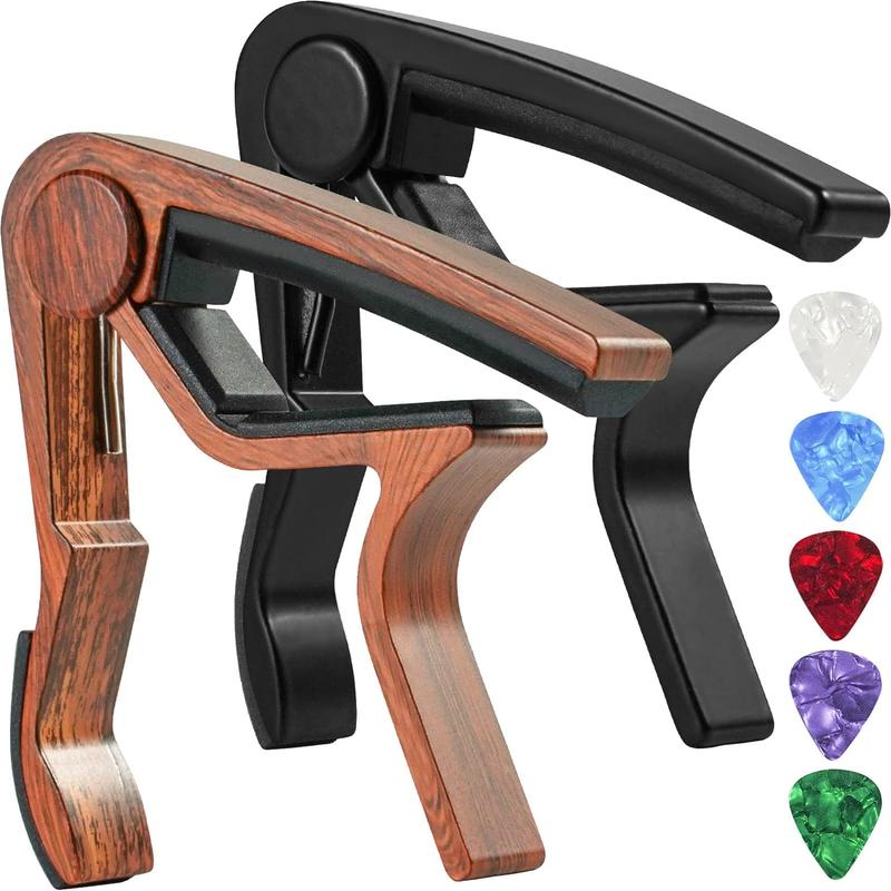 Guitar Capo for Acoustic and Electric Guitar Accessories 2 Pack