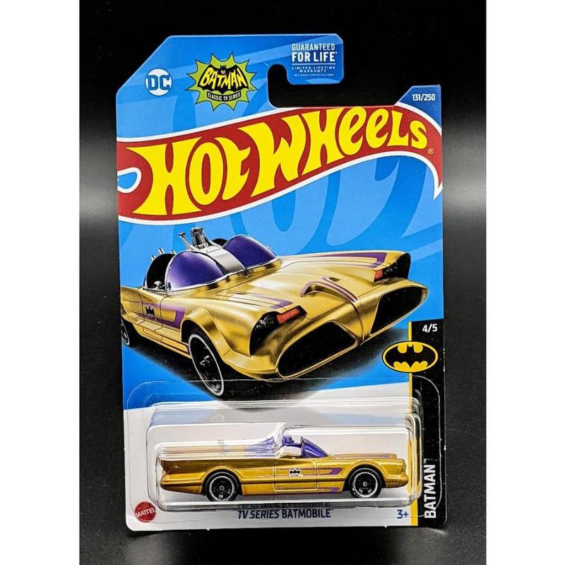 Hot Wheels Gold Purple Batmobile