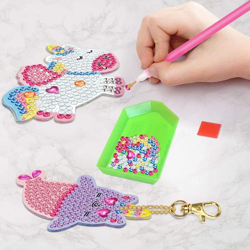 Make your own  keychains, digital painting kits, toys Birthday Christmas gifts Christmas gifts Christmas stocking fillers