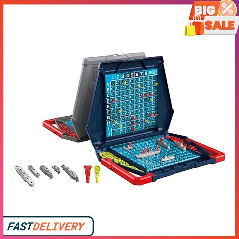 Battleship Classic Board Game, Strategy Game for Kids Ages 7 and Up, Fun for 2 Players