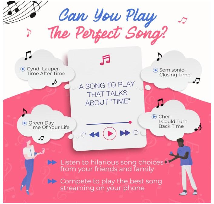 Game That Song - Fun Music Card Game for Adults and Teens - Compete to Play The Best Song- Makes A Great Gift for Music Lovers, Game Night, Karaoke or Singing