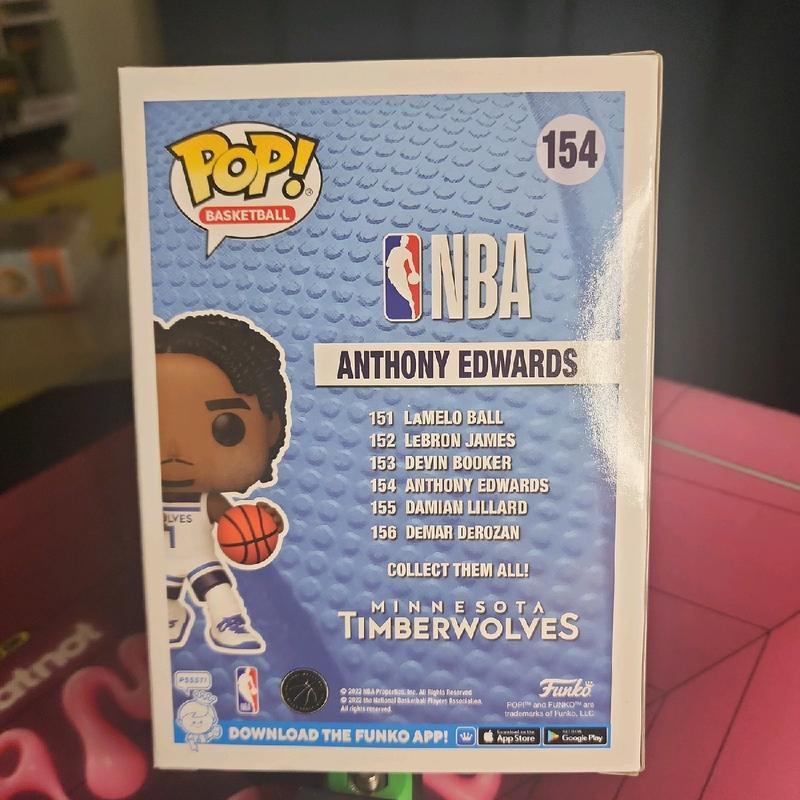 Funko Pop Anthony Edwards #154 - Minnesota Timberwolves