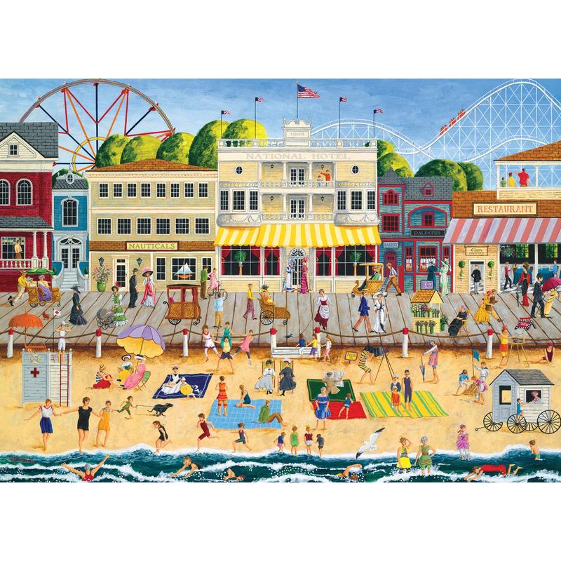 MasterPieces - Hometown Gallery - On the Boardwalk 1000 Piece Jigsaw Puzzle