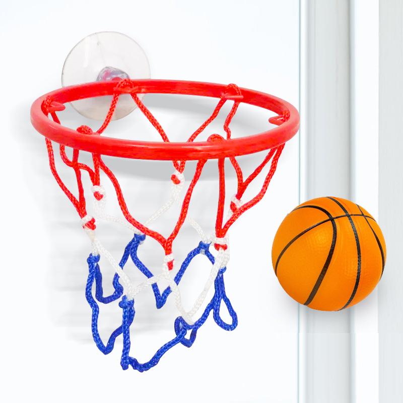 6Cm mini small basketball no punching basketball board basketball hoop ball frame shooting training ball decompression toy ball