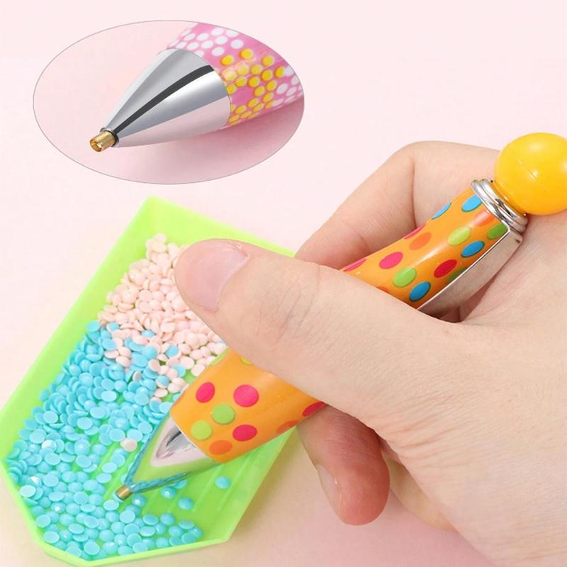 5D DIY Diamond Arts Colorful Painting Tool Set, 1 Set Multifunctional Diamond Arts Colorful Painting Tool Accessories, DIY Diamond Arts Tool Kit