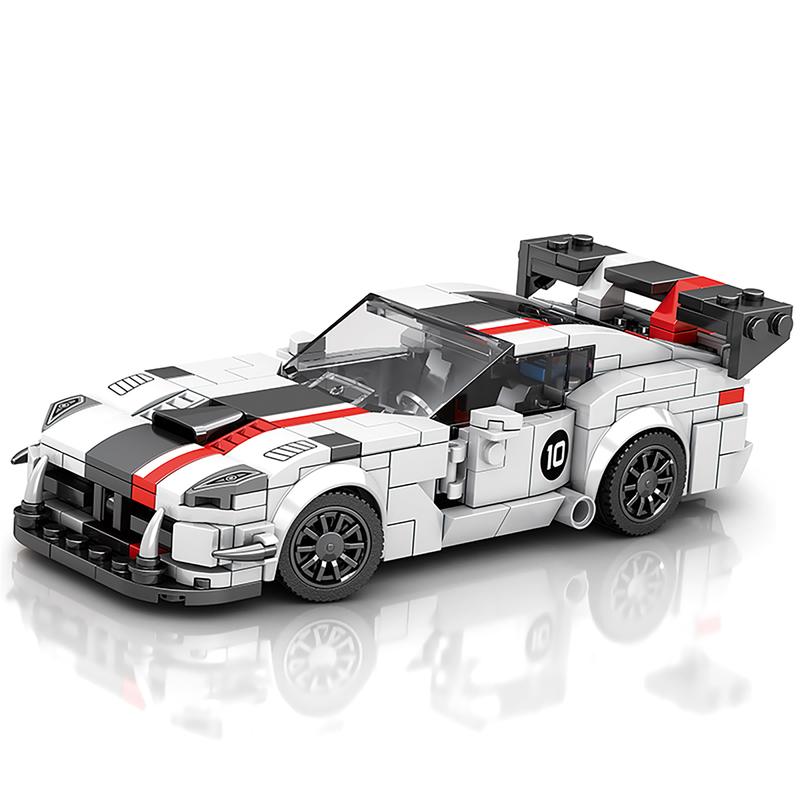 Reobrix Viper Supercar Building Set, Super Race Vehicles Building Toy Birthday Gifts for Kid Aged 6+. (419PCS)