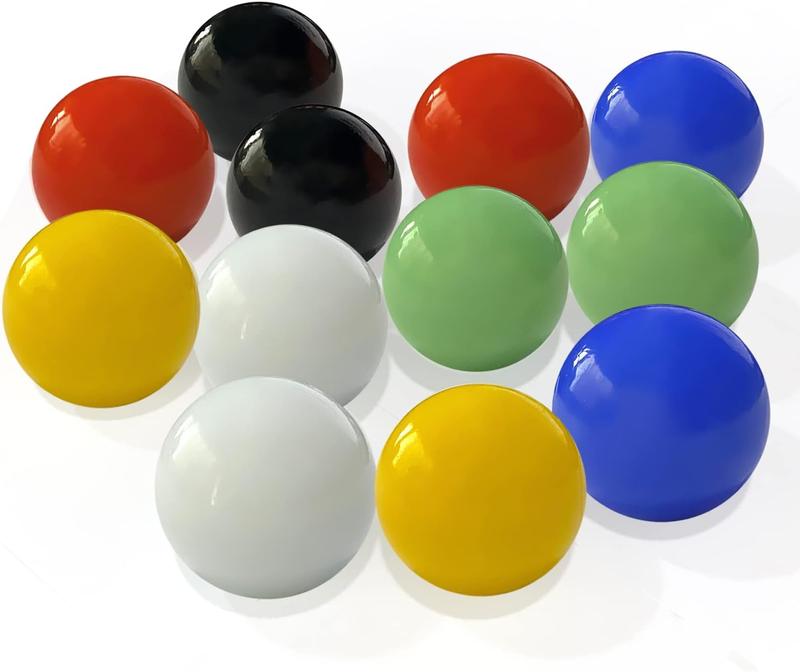 60 count Glass Marbles, Bulk Marbles, for Various Marble Games 0.63 inch, Multicolor.