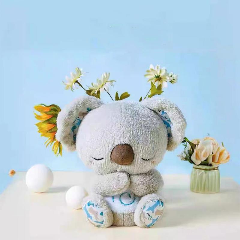 Breathing Koala Plush | My Koala Plush Good night, breathing and glowing sweet and soothing veil, a gift for girls or boys