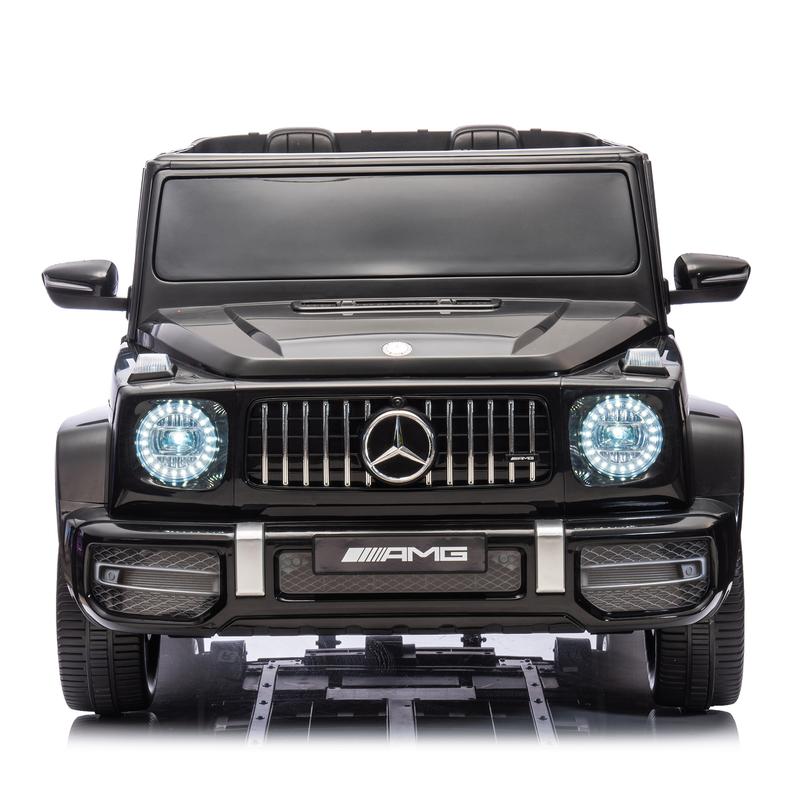 24V 2-Seater Ride on Car Licensed Mercedes-Benz G63 Powerful 4WD, with 7AH Big Battery, Remote Control, Soft Braking, LED Headlight & Music