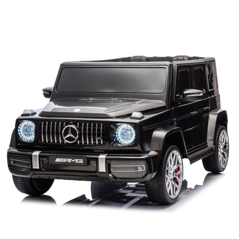 24V 2-Seater Ride on Car Licensed Mercedes-Benz G63 Powerful 4WD, with 7AH Big Battery, Remote Control, Soft Braking, LED Headlight & Music