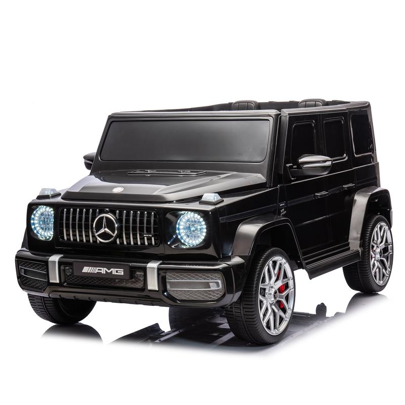 24V 2-Seater Ride on Car Licensed Mercedes-Benz G63 Powerful 4WD, with 7AH Big Battery, Remote Control, Soft Braking, LED Headlight & Music