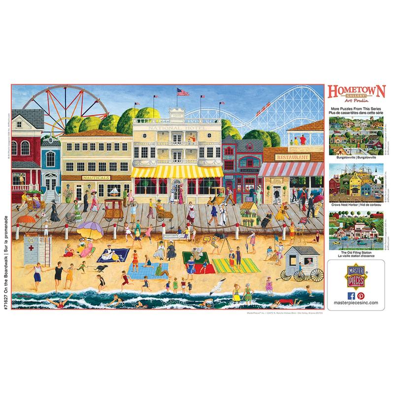 MasterPieces - Hometown Gallery - On the Boardwalk 1000 Piece Jigsaw Puzzle