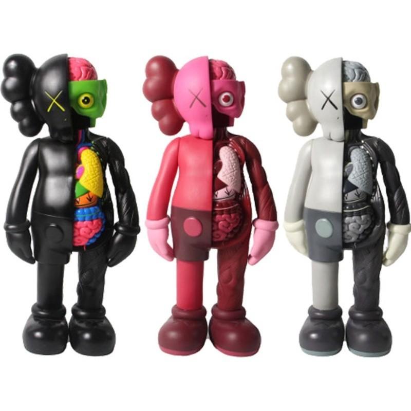 KAWS COMPANION 20CM leather-free character model toy made of high quality PVC, safe for children, used as a gift for children, car decoration, collection