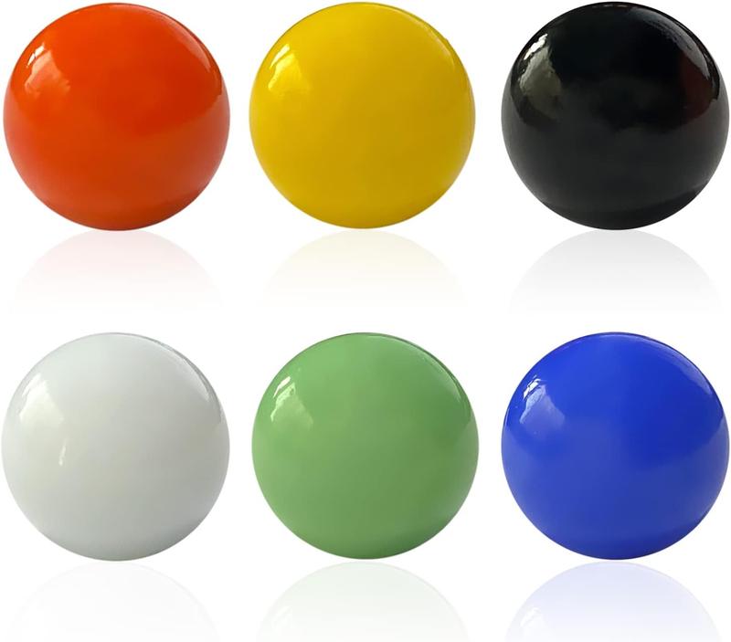 60 count Glass Marbles, Bulk Marbles, for Various Marble Games 0.63 inch, Multicolor.