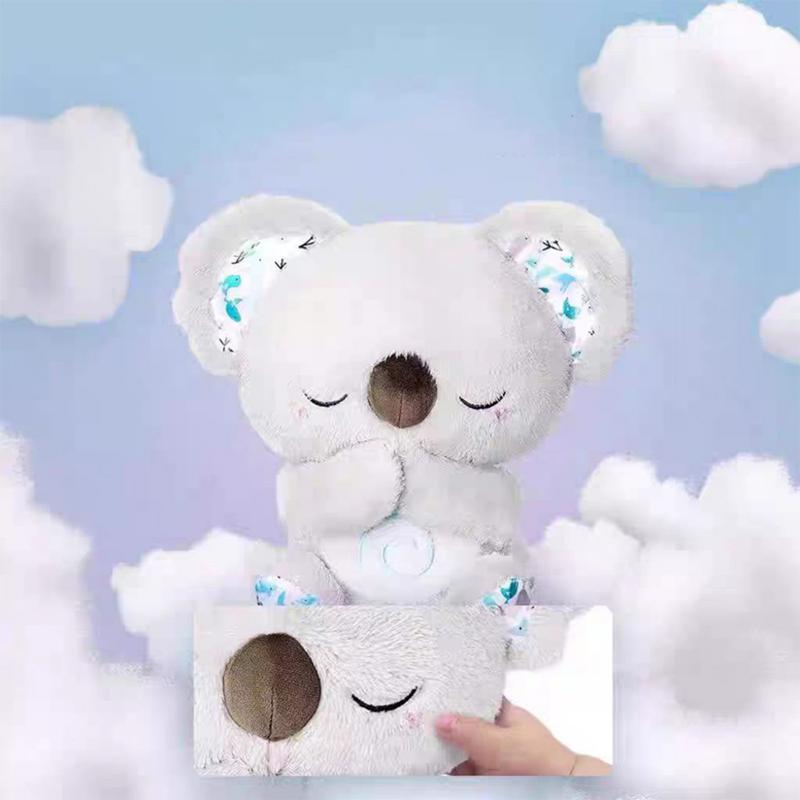 Breathing Koala Plush | My Koala Plush Good night, breathing and glowing sweet and soothing veil, a gift for girls or boys