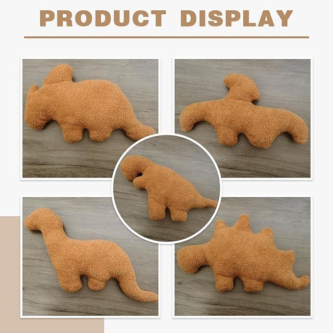 Dinosaur shape plush toys, stuffed animal plush pillow, Christmas, New Year, gifts for kids. anxiety relief toy.