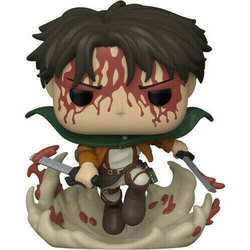 Funko POP! Animation Attack On Titan Battle Levi #1169 [Bloody] AE Exclusive