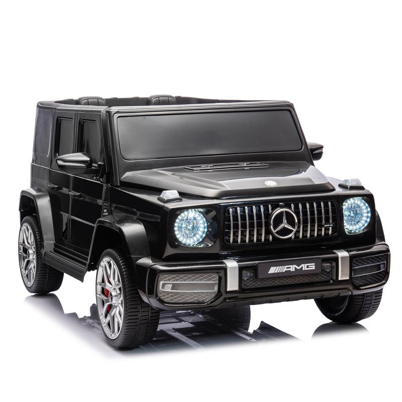 24V 2-Seater Ride on Car Licensed Mercedes-Benz G63 Powerful 4WD, with 7AH Big Battery, Remote Control, Soft Braking, LED Headlight & Music