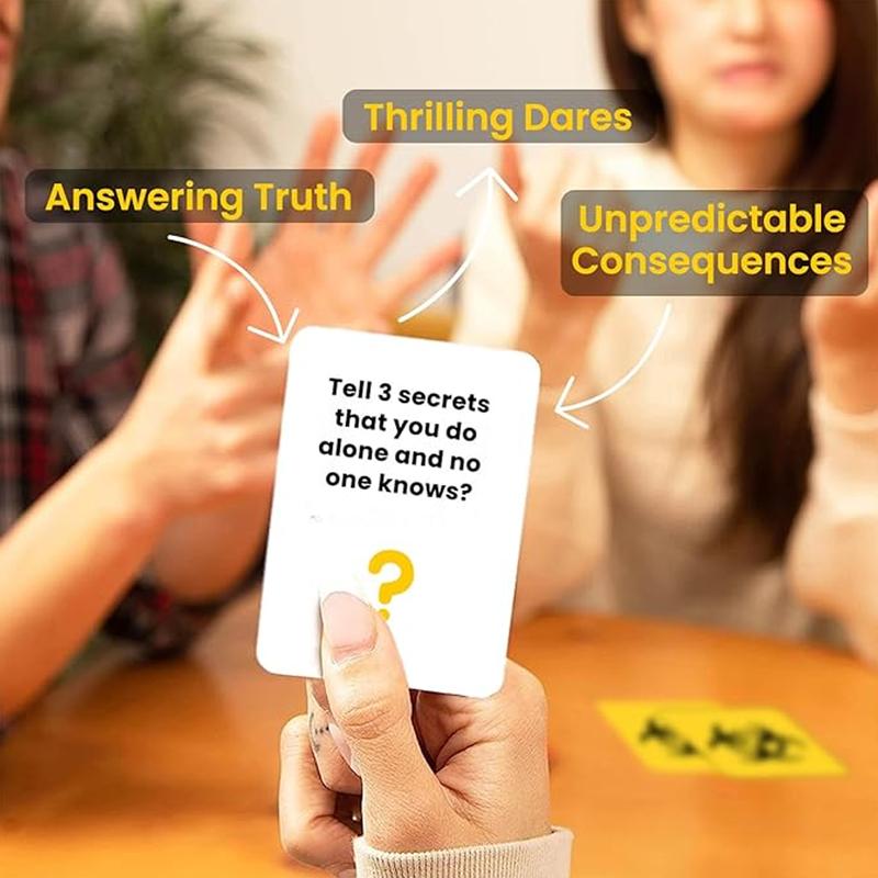 TRUTH, DARE, OR CONSEQUENCE PARTY CARDS GAME