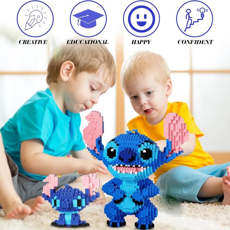 Stit-ch toys cartoon children's educational toys assembled adult decompression gift