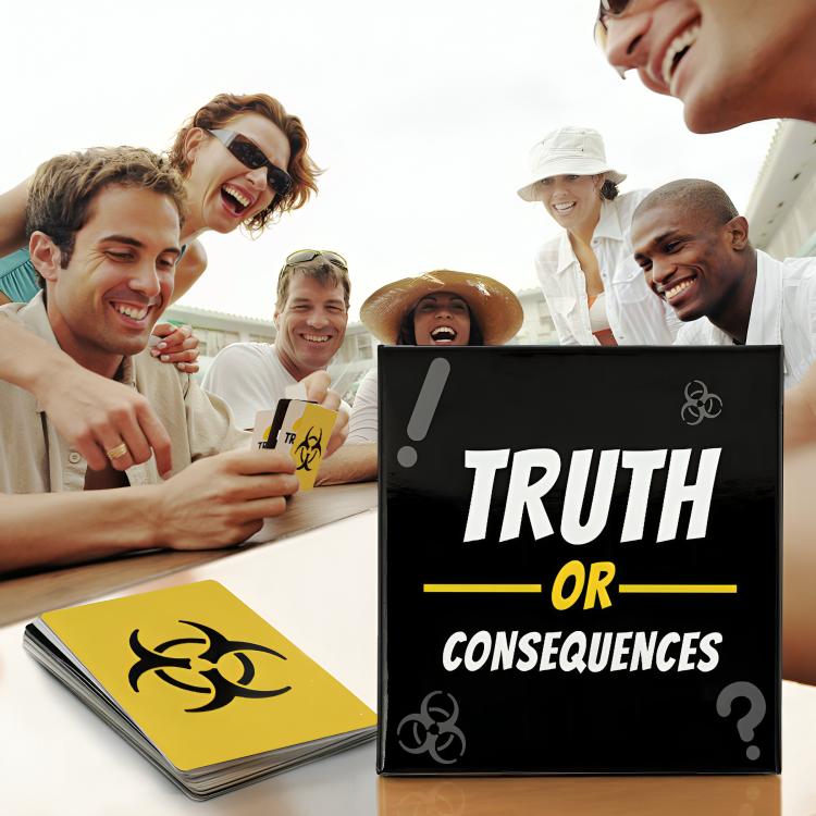 TRUTH, DARE, OR CONSEQUENCE PARTY CARDS GAME