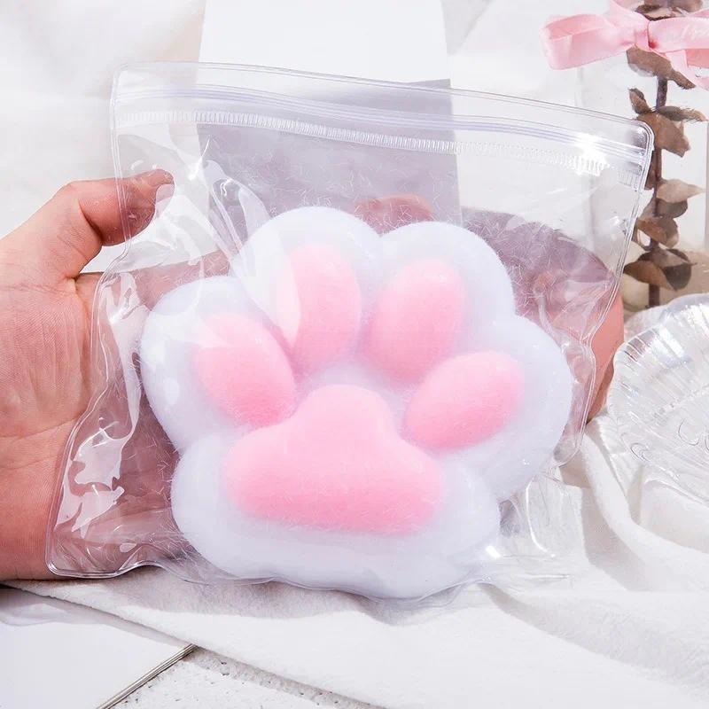 Squeeze toy cat paw decompression gift advent calendar 2024