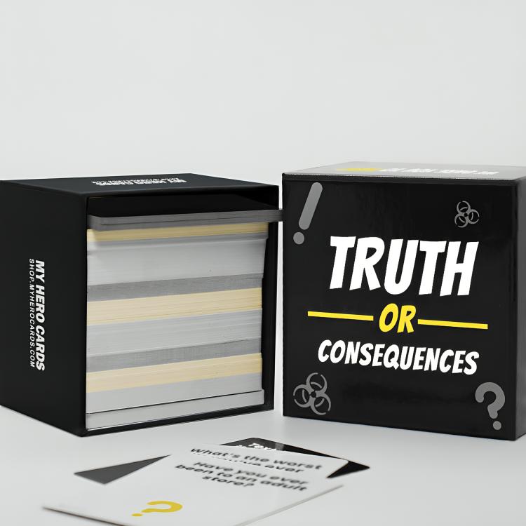 TRUTH, DARE, OR CONSEQUENCE PARTY CARDS GAME