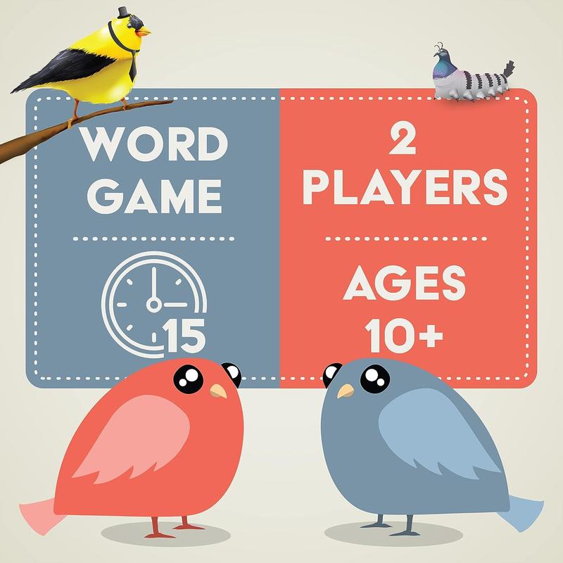 A Little Wordy by Exploding Kittens - A Clever Scramble Word Game of Tiles, Cards, and Clues - 2 Player Board Games for Adults and Teens, Letter Tile Game