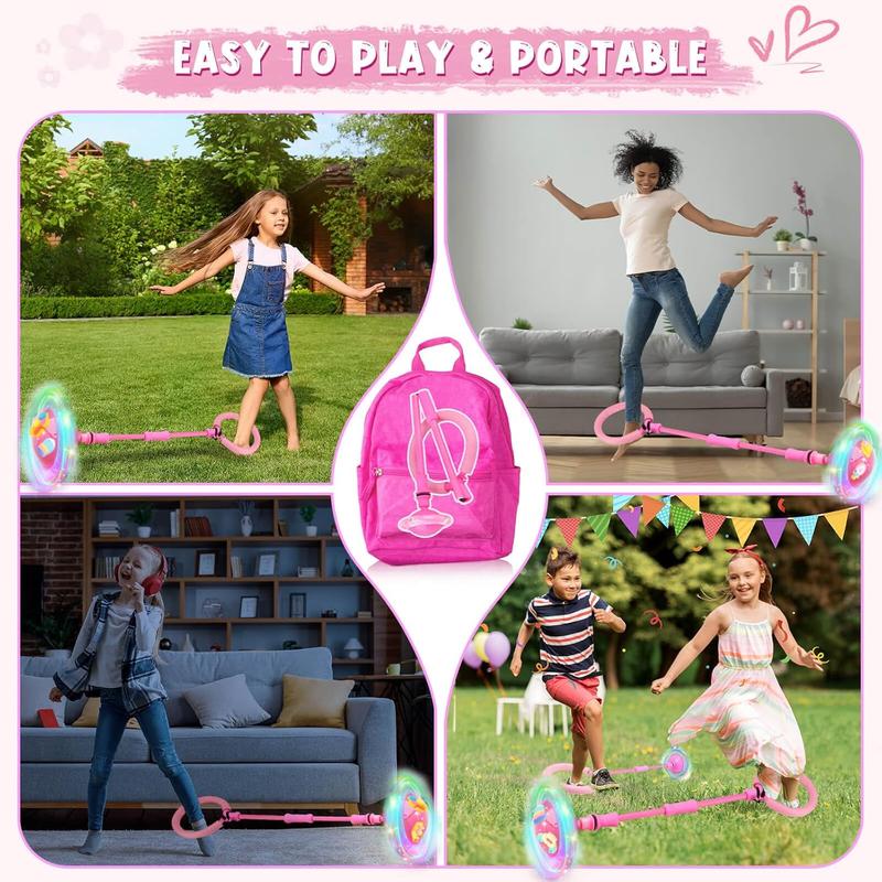 Skip it Girls Toys  6-8 Years Old: Outdoor Toys for  Ages 4-8 Girls Toys 8-10 Gifts for 6 Year Old Girl 8 Year Old Girl Birthday Gift Ankle Skip Ball for   8-12 Years Old