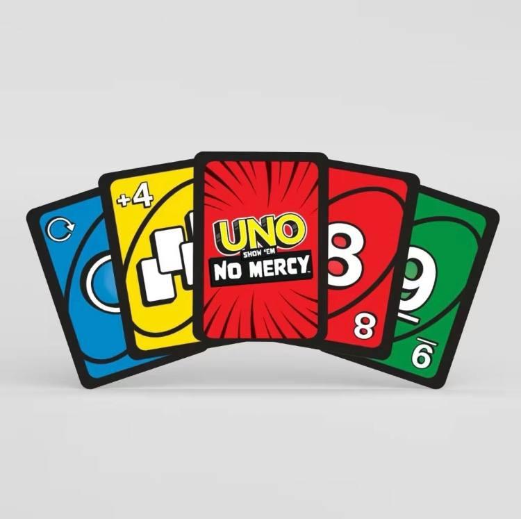 [196-165 card] UNO NO MERCY PLUS deck: an upgraded game, UNO +10 with strict rules