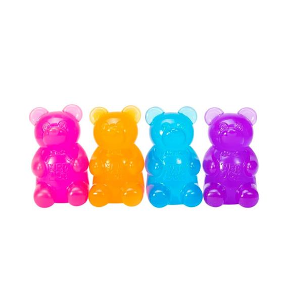 Schylling NeeDoh Gummy Bear - Sensory Fidget Toy with Jelly-Like Filling