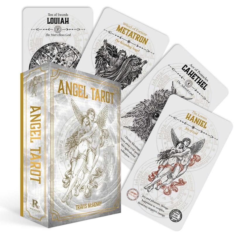 Angel Tarot, set of 72 angels of the Kabbalah (or Shem HaMephorash) cards.