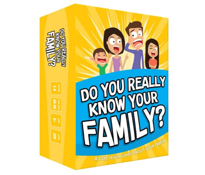 A Fun Family Game Filled with Conversation Starters and Challenges - Great for Kids, Teens and Adults