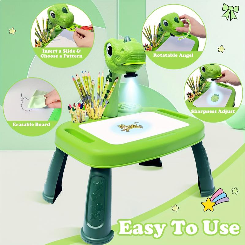 dinosaur art kit - Dinosaur Drawing Projector - Drawing Board - Unleash Your Inner Dino Artist!