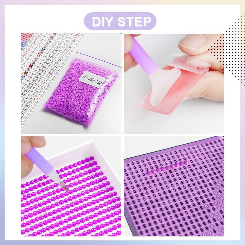 DIY Diamond Arts Colorful Painting Kit, 1 Count Teenager Pattern Diamond Arts Colorful Painting without Frame, DIY Decor Painting for Bedroom