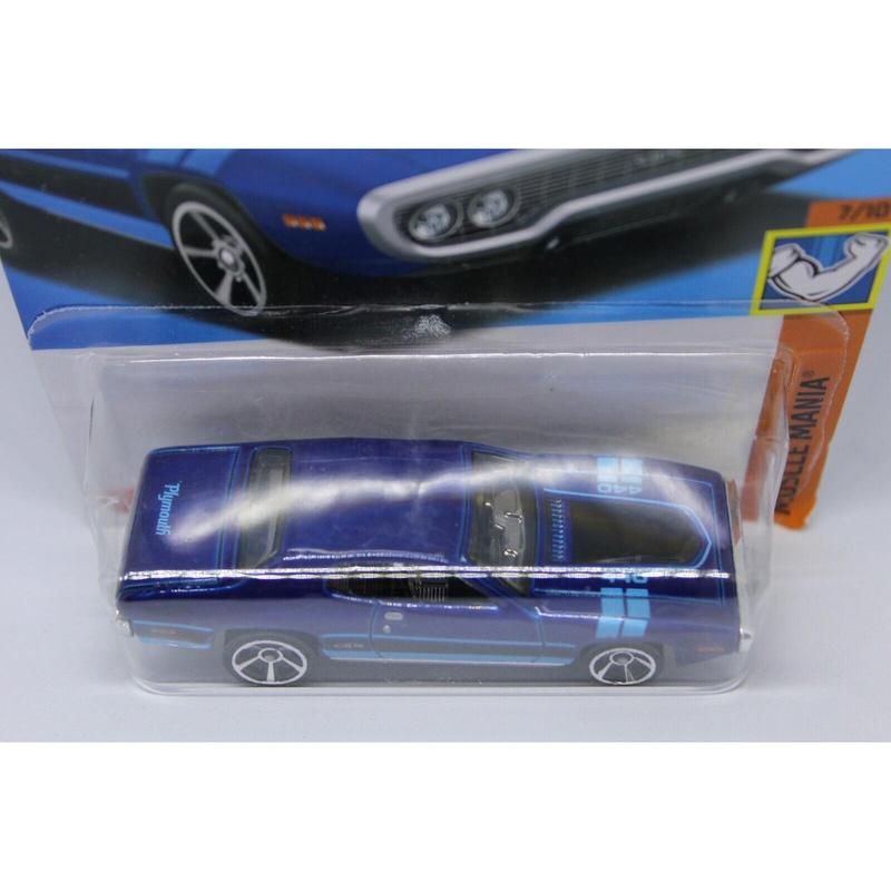 2023 Hot Wheels Blue '71 Plymouth GTX Muscle Mania