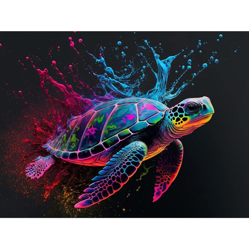 5D  Art Painting Full Drill Sea Turtle  Art for Adults  Kits Painting Kits for Adults Beginners  Art Painting Crafts for Home Wall Decor 12