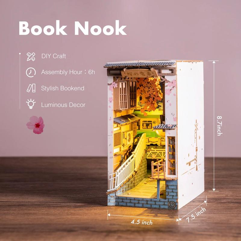 FairyNooks DIY Book Nook Kit Sakura Garden