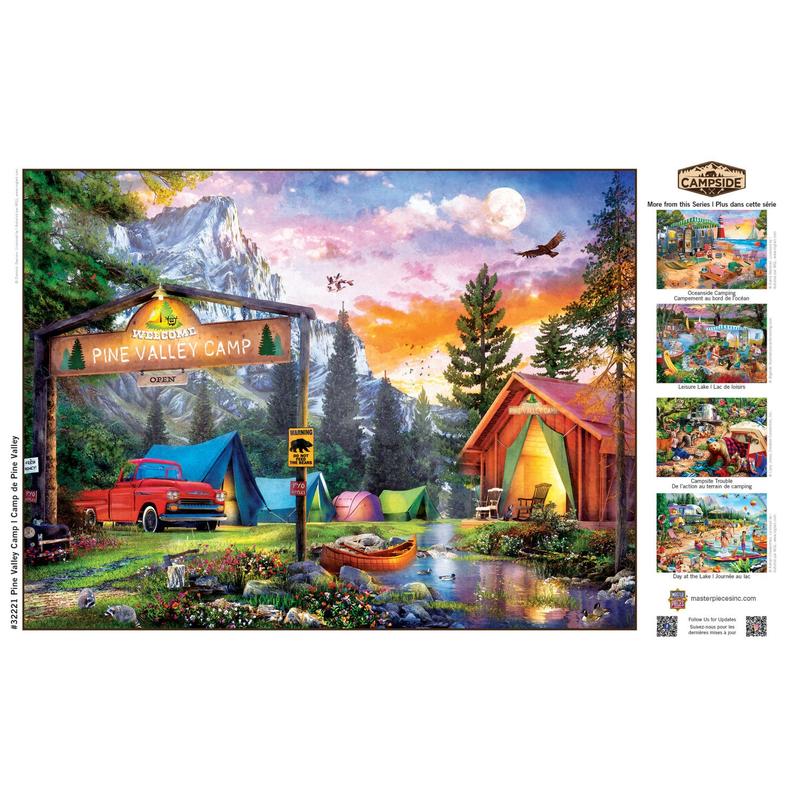 MasterPieces - Campside - Pine Valley Camp 300 Piece EZ Grip Jigsaw Puzzle