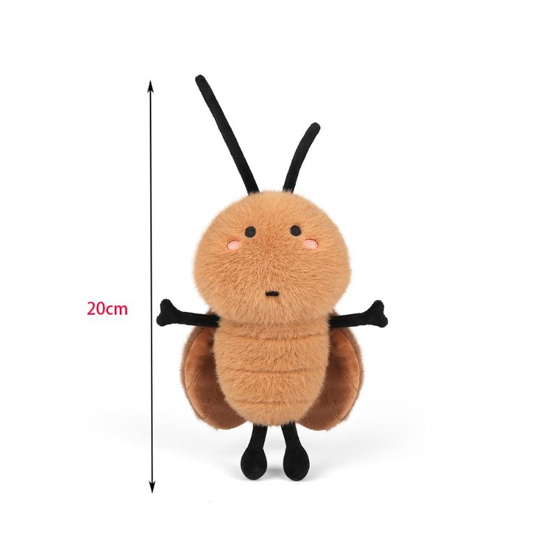 Creative Cockroach Doll Cute Plush Plush Toys Cockroaches Birthday Present Gift Home Table Display Christmas Gifts