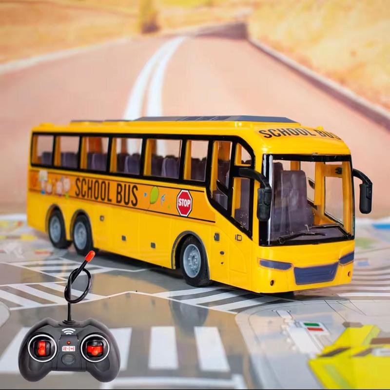 Remote Controlled Bus Simulation Car School Bus Model