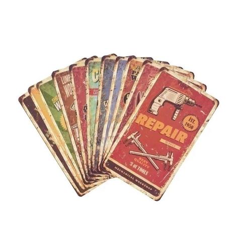 Rustic Fortune Tarot Beginner Tarot Deck 80 Pieces Fortune Telling Game junlavn