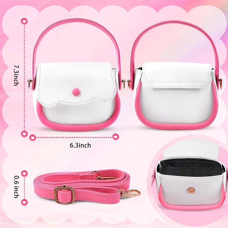 Play Purse for Little Girls Toys - Toddler Purse Set Pretend Play Makeup Toys for 3 4 5 6 7 Year Old Girls, Kids Toy Purse Birthday Gifts for Girls Christmas Gift