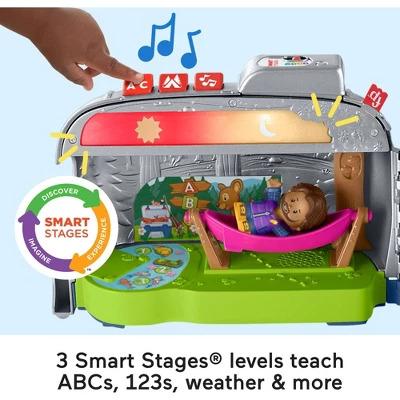 Fisher-Price Little People Light-up Learning Camper Playset