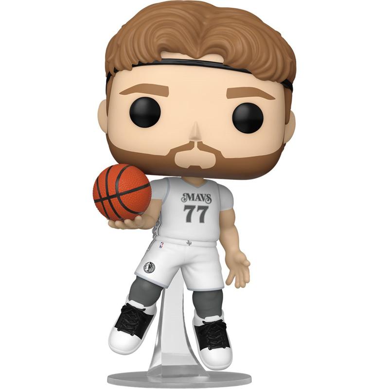 NBA Dallas Mavericks Luka Doncic (City Edition 2024) Funko Pop! Vinyl Figure #204 w protector