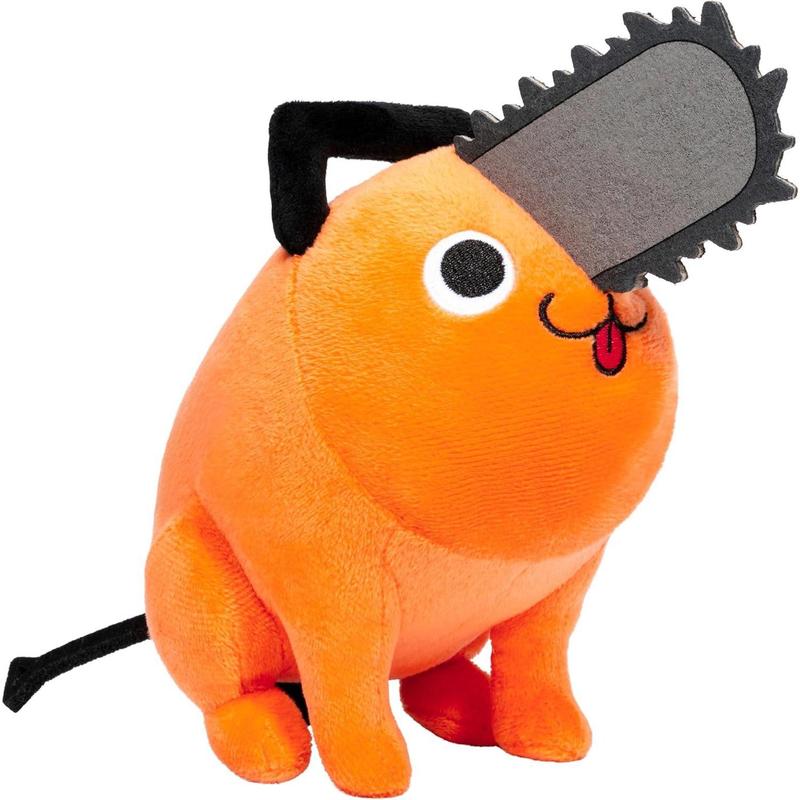 Total Anime Pochita - 8-Inch Super Soft Plush with Authentic Details from Chainsaw Man