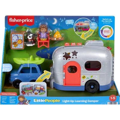 Fisher-Price Little People Light-up Learning Camper Playset