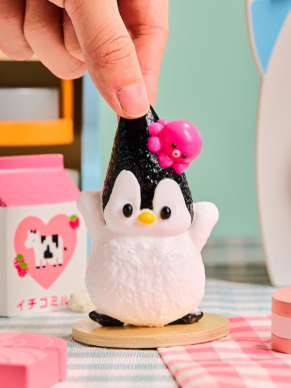 Tabasquishy Handmade Penguin Taba Squishy – Perfect Stress Relief Toy